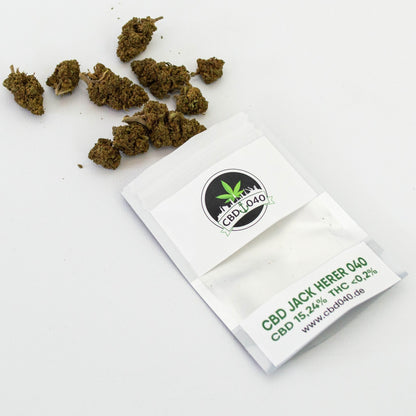 Jack Herer CBD Blüten 15,24% CBD für Händler im B2B-Shop
