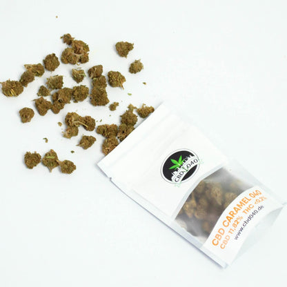 Caramel CBD Blüten für Händler im B2B-Shop