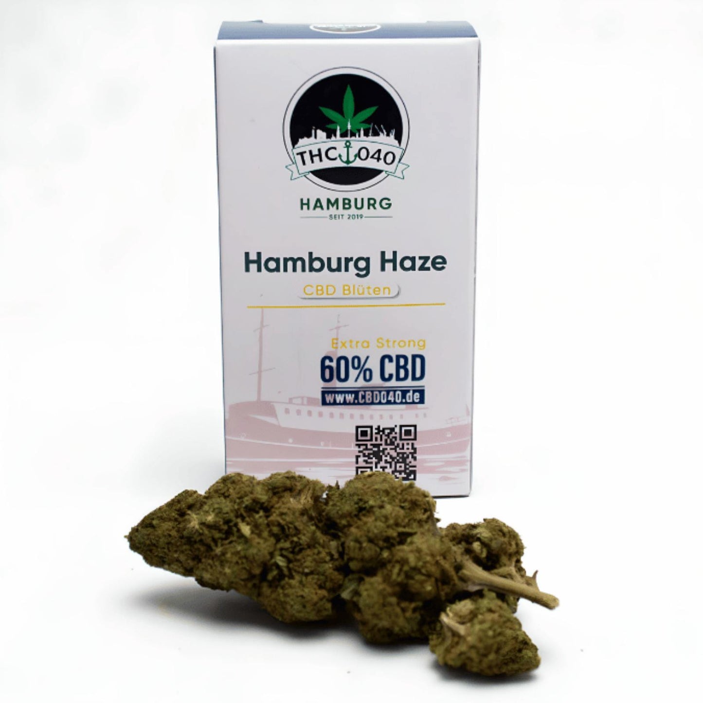 Hamburg Haze Extra Strong 60% CBD Blüten für Händler im B2B-Shop