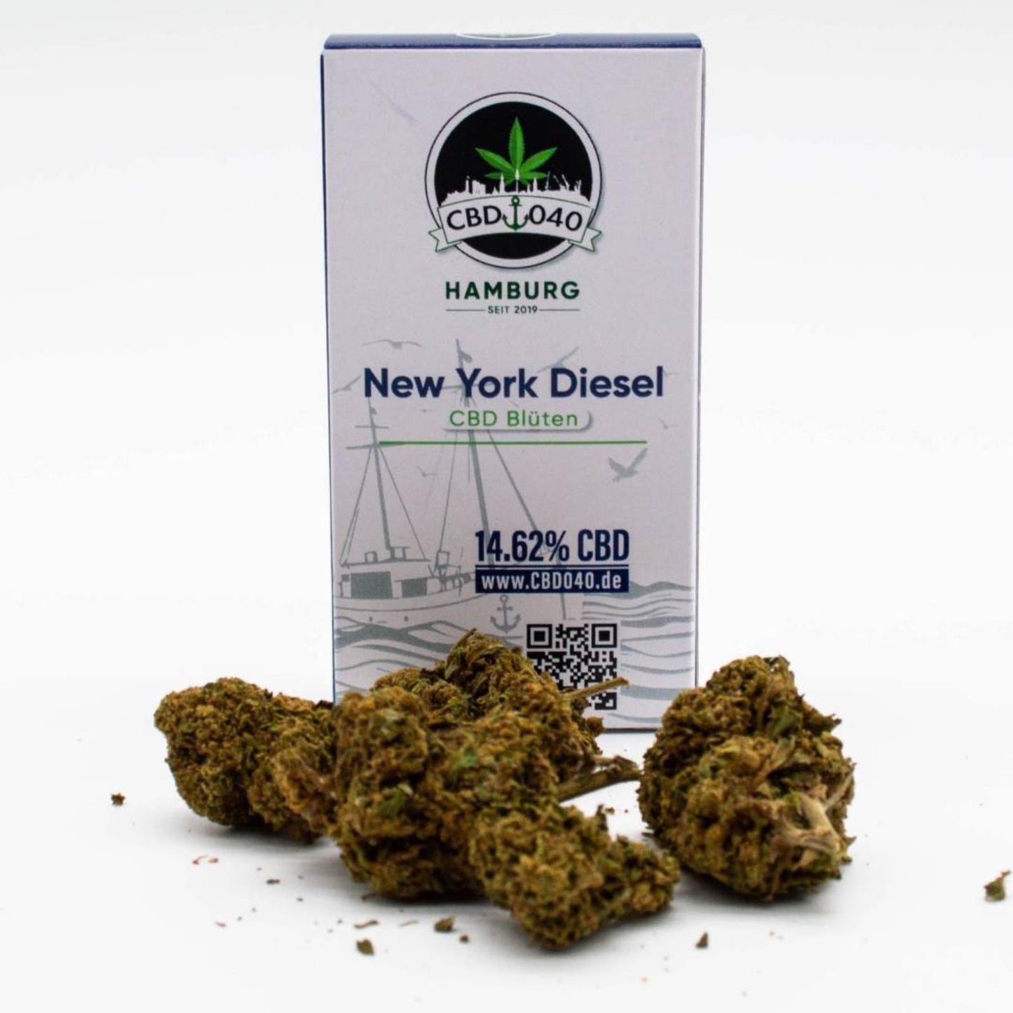 New York Diesel CBD Blüten für Händler im B2B-Shop Vorderansicht