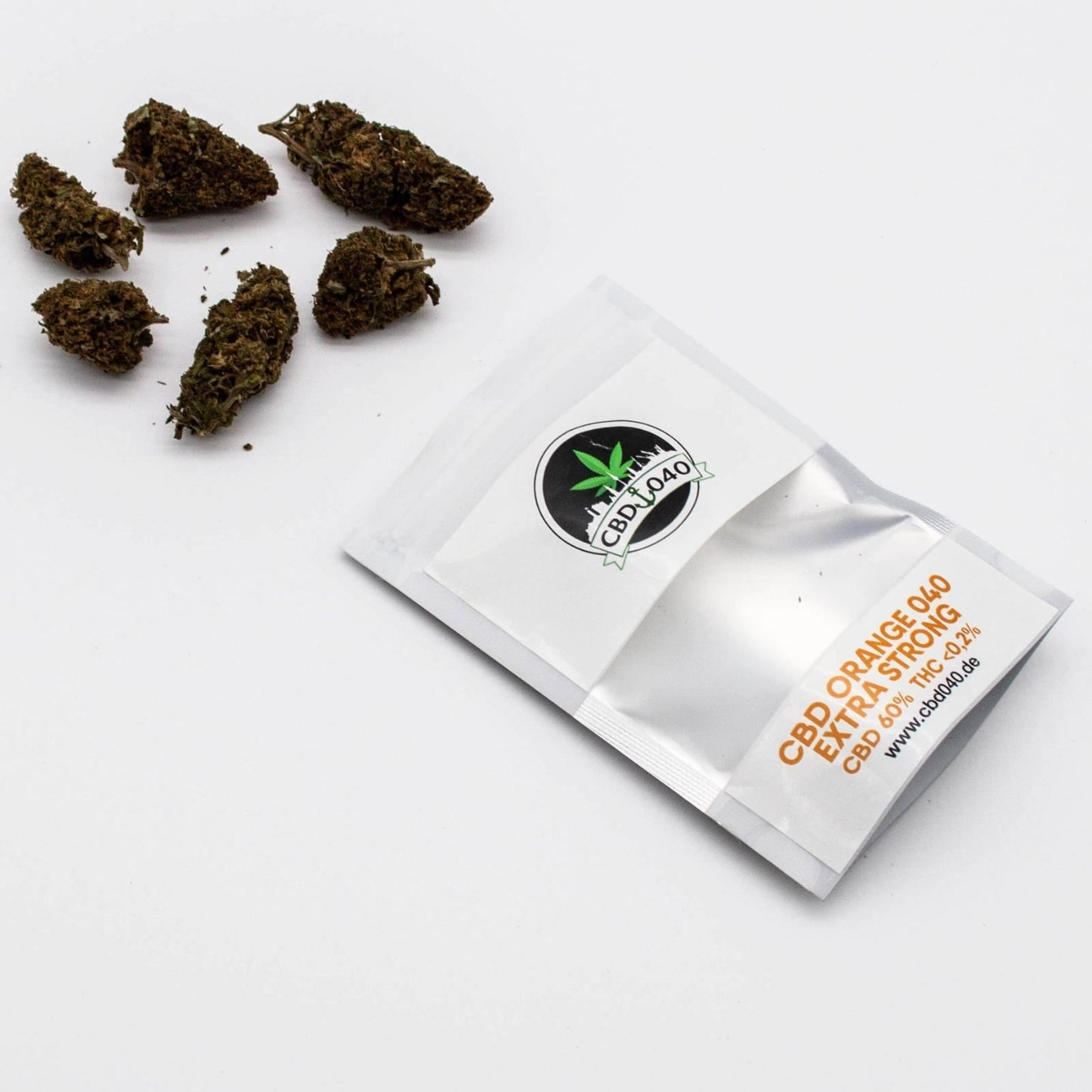 Orange Extra Strong 60% CBD – CBD Blüten für Händler