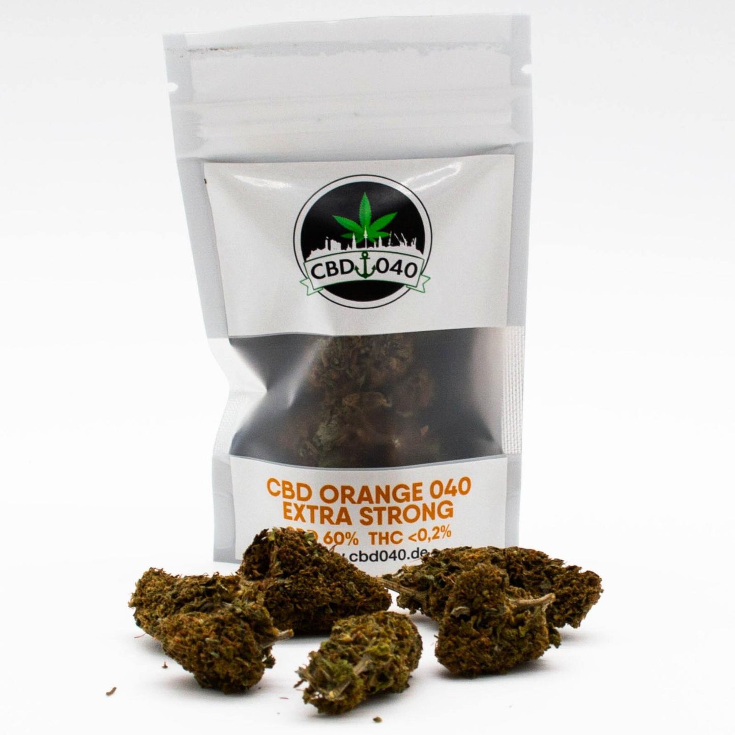 Orange Extra Strong 60% CBD – CBD Blüten für Händler