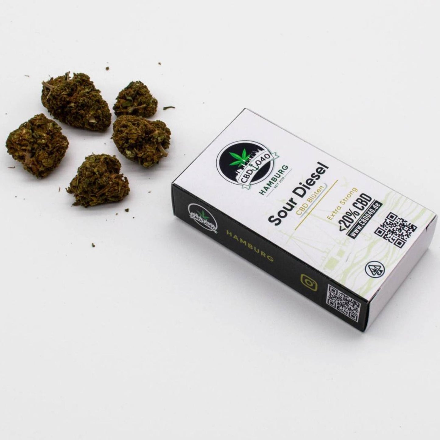 Sour Diesel CBD Blüten für Händler im B2B-Shop
