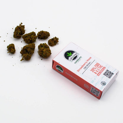 Strawberry Haze CBD Blüten für Händler im B2B-Shop